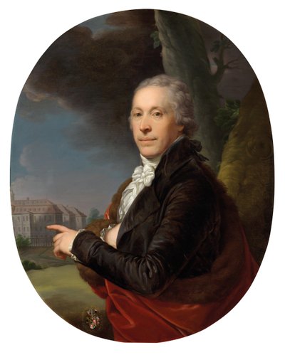 Portrait of the Austrian Paper Manufacturer Ignaz Theodor Pachner by Johann Baptist von Lampi the Elder